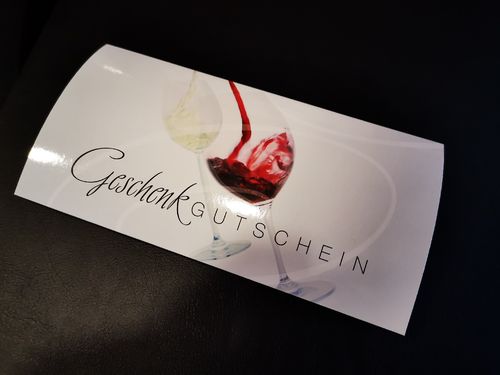 WERT-GUTSCHEIN -40,00 €- für den Einkauf von Wein & Spezereien